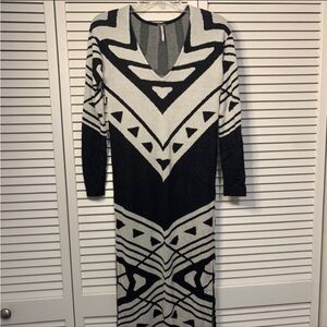Free people sweater maxi dress